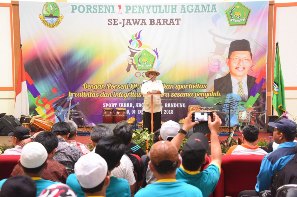 Wagub Uu Buka Porseni 1 Penyuluh Agama se-Jawa Barat