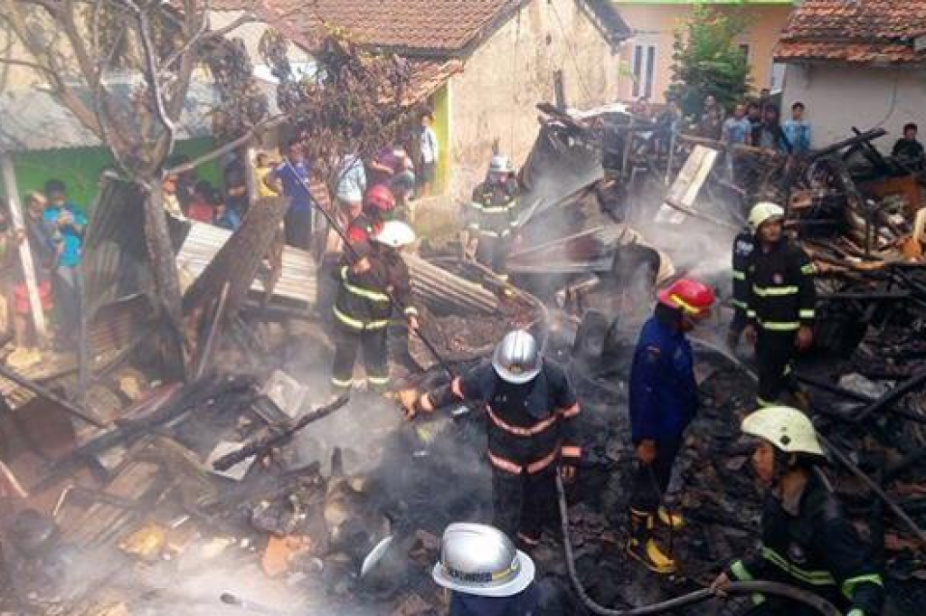 2018, Tercatat 313 Kasus Kebakaran