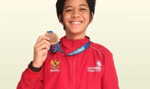 Lucky Wiranda Raih Medalian for Excellent Worldskills 2019